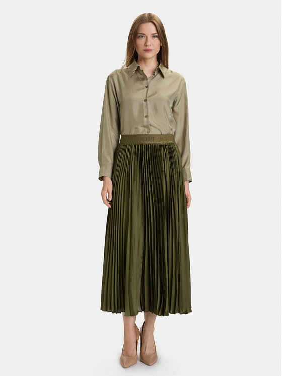 JOOP! JOOP! Plisuotas sijonas 58 252S58Salma 30046656 Žalia Regular Fit