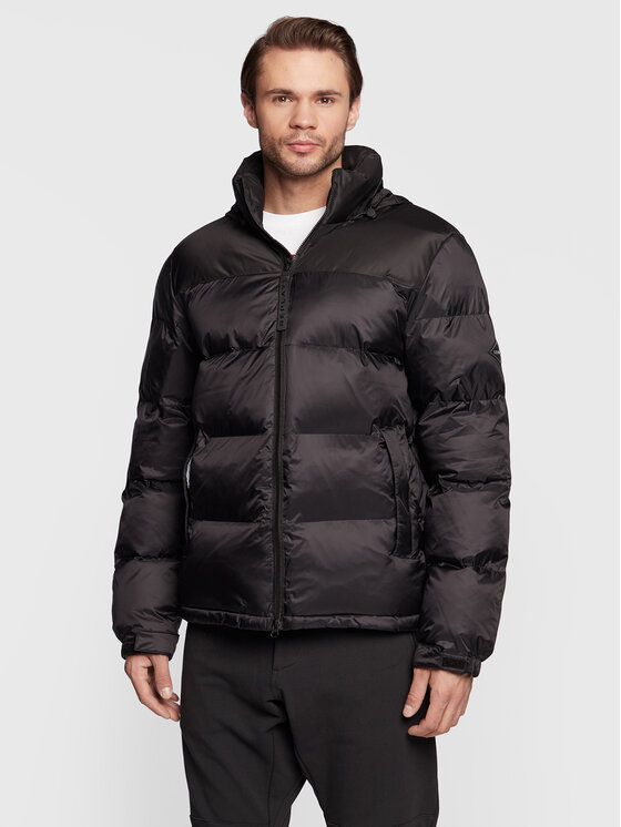 REPLAY REPLAY Μπουφάν χειμωνιάτικο M8283.000.84460 Μαύρο Regular Fit