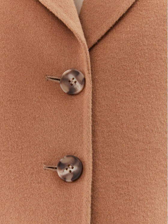 Marella Marella Volneni plašč Betel 2330161138200 Rjava Regular Fit