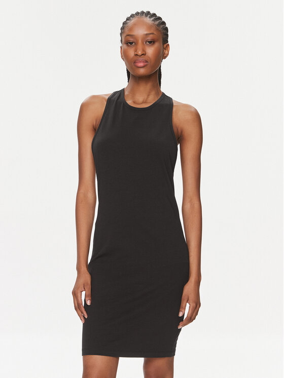 Calvin Klein Swimwear Calvin Klein Swimwear Rochie de plajă KW0KW02480 Negru Regular Fit