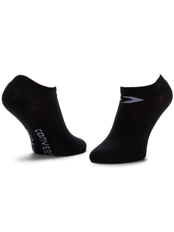 Converse Converse Moteriškų trumpų kojinių komplektas (3 poros) E220W3009 Balta