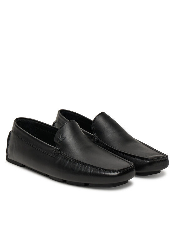 Calvin Klein Calvin Klein Mokasyny Driver Lth HM0HM01864 Czarny