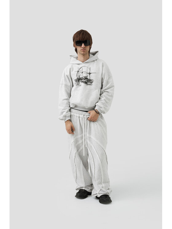 2005 2005 Bluza Mountain Drift Szary Oversize