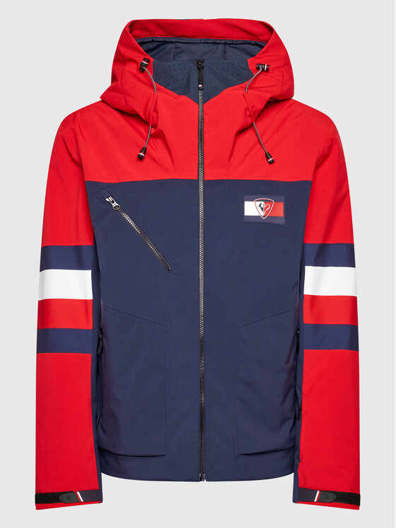 Rossignol Rossignol Slēpošanas jaka TOMMY HILFIGER Global Stripe RLJMJ65 Tumši zils Regular Fit
