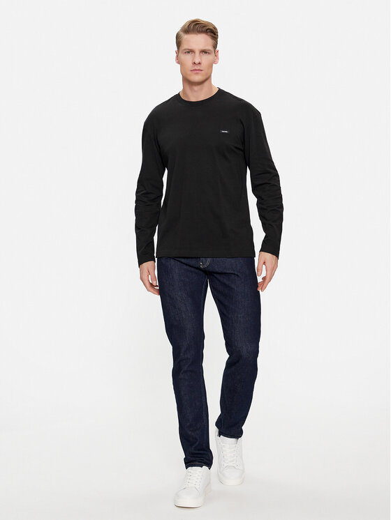 Calvin Klein Calvin Klein Longsleeve K10K111847 Schwarz Regular Fit