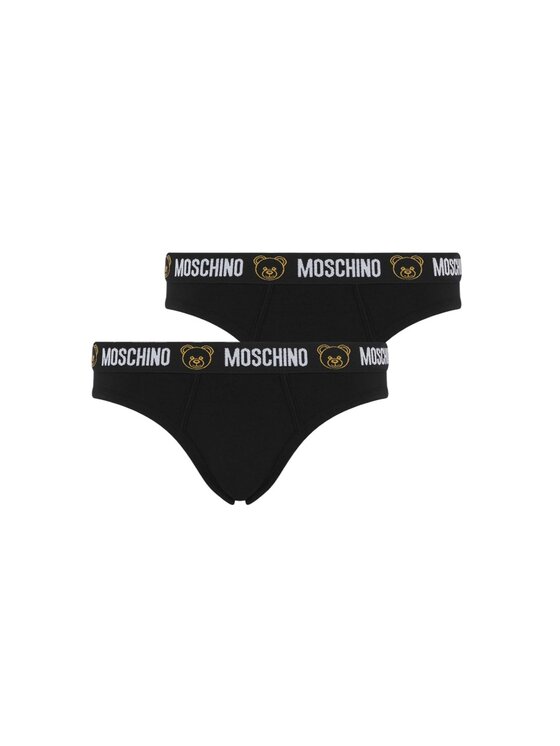 MOSCHINO MOSCHINO Set di 2 slip 2pack - Moschino - underbear Nero