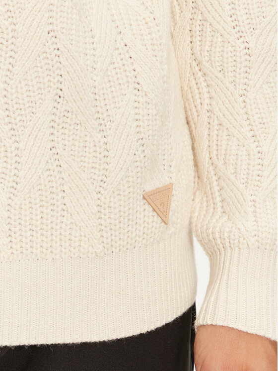 Guess Guess Пуловер Evander M4BR19 Z3HD1 Бежов Regular Fit