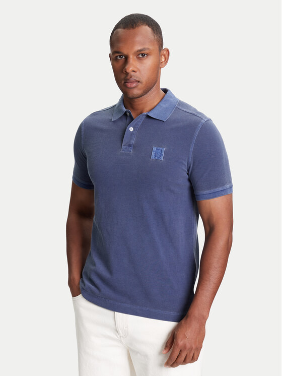 United Colors Of Benetton Męskie Polo, rozmiar M, Niebieskie, 3089U302D