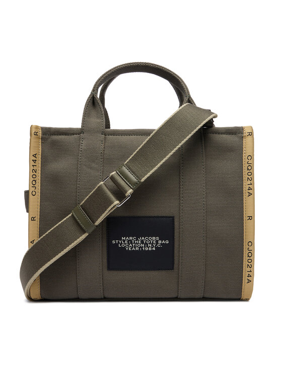 Marc Jacobs Marc Jacobs Käekott The Jacquard Medium Tote Bag M0017027 Khakivärviline