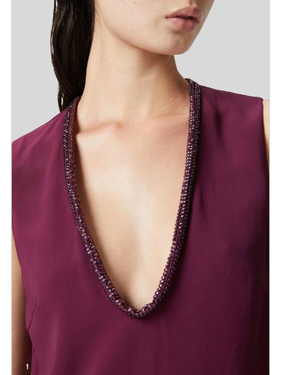 PINKO PINKO Vestito da giorno Abito donna gordes Bordeaux Comfort Fit