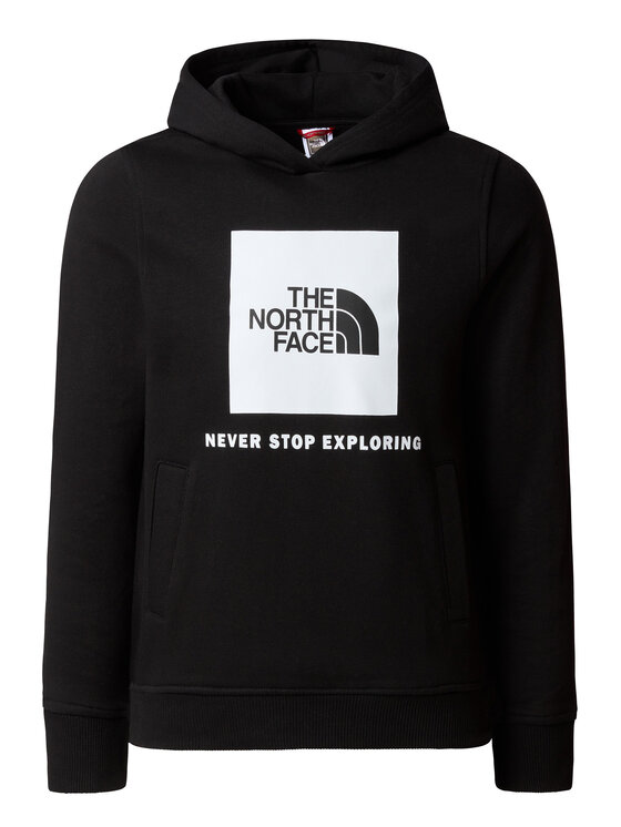 The North Face Džemperis ar kapuci Teens NF0A855B Melns Regular Fit