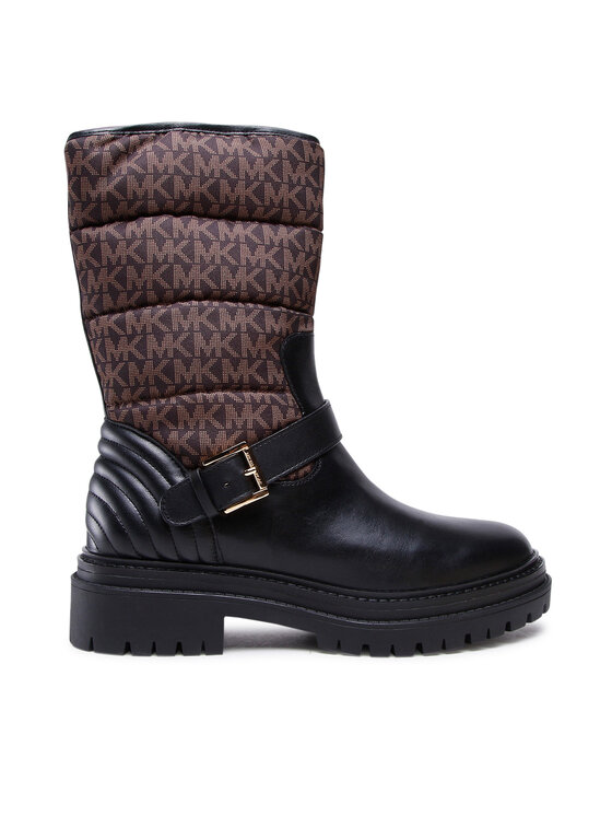 Botine MICHAEL Michael Kors Layton Bootie 40F2LTFE5Y Negru