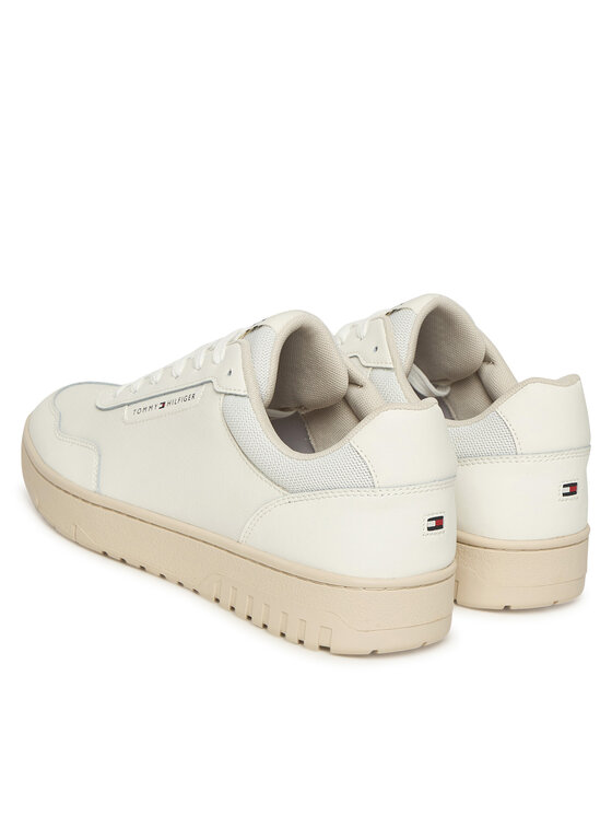 Tommy Hilfiger Tommy Hilfiger Sneakersy Th Basket Core FM0FM05629 Écru