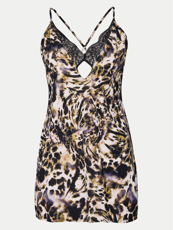 Dorina Dorina Camicia da notte Zelina FXDS0008LA163 Marrone