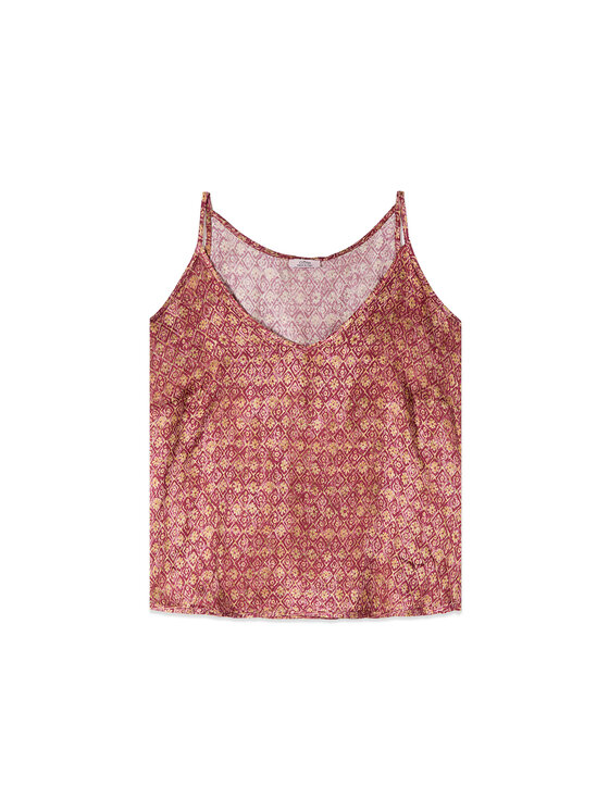 Oltre Oltre Bluzka 2080J000860N0Z6 Różowy Regular Fit