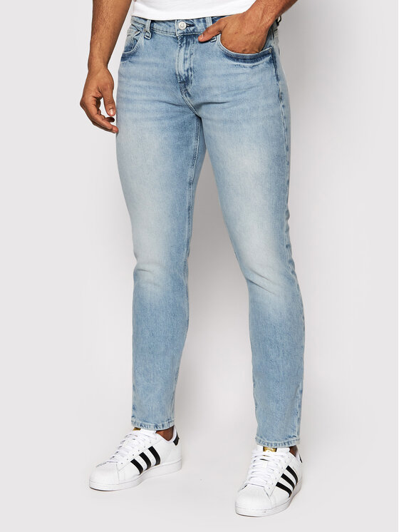 Guess Guess Džínsy M2GAN3 D47I6 Modrá Skinny Fit