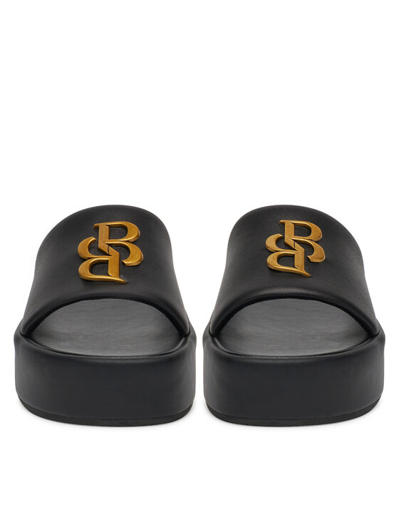 Badura Badura Pantoletten CROCUS-V1925-08-1 Schwarz