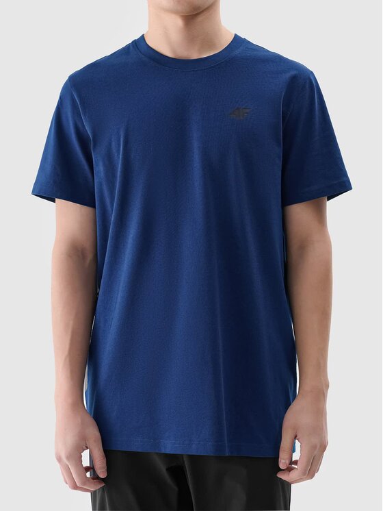 4F 4F T-shirt 4FWMM00TTSHM2256-46S Verde Regular Fit