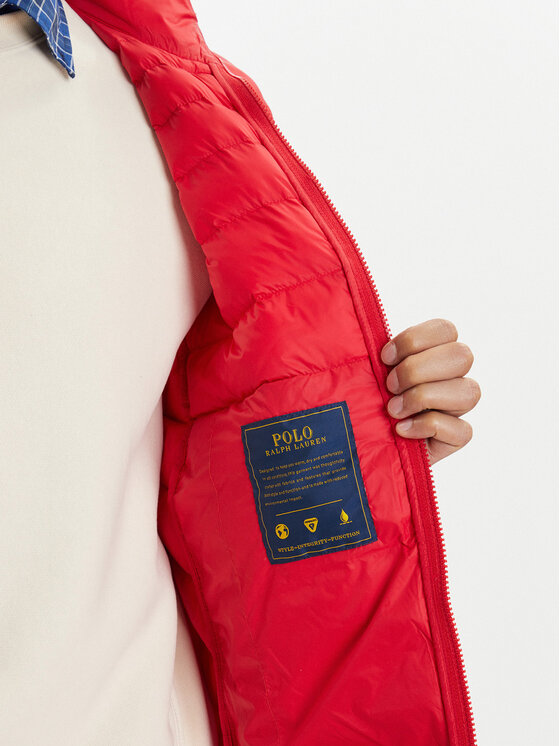 Polo Ralph Lauren Polo Ralph Lauren Žieminė striukė Terra 710810897004 Raudona Regular Fit