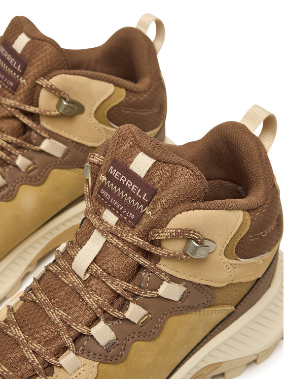 Merrell Merrell Trekkingi Speed Strike 2 Leather Mid Waterproof J038524 Żółty