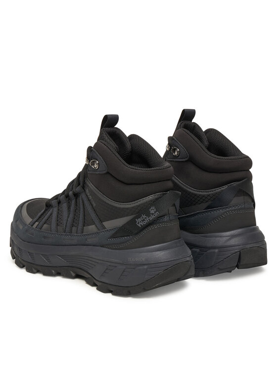 Jack Wolfskin Jack Wolfskin Trekingová obuv Wild Hike Texapore Mid W Čierna