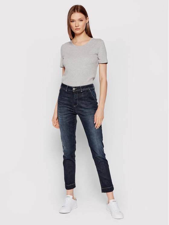 United Colors Of Benetton Džinsai 4NF1558U4 Tamsiai mėlyna Slim Fit •  Modivo.lt
