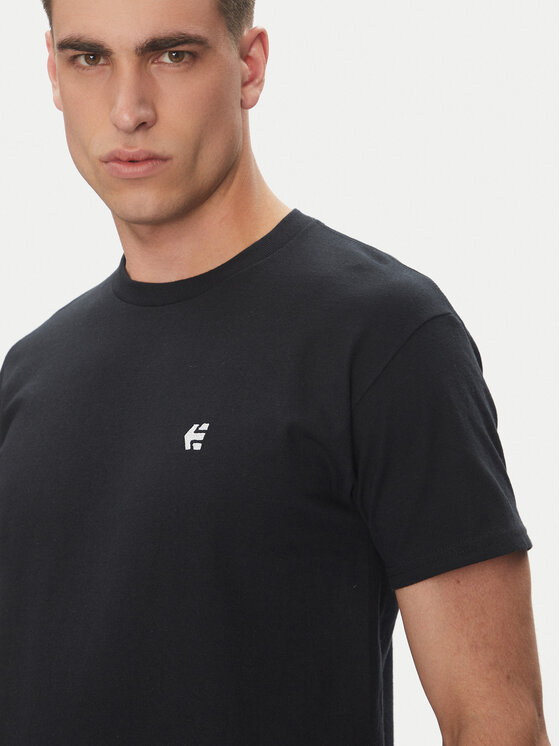 Etnies Etnies T-Shirt Team Emroidery 4130003738 Czarny Regular Fit
