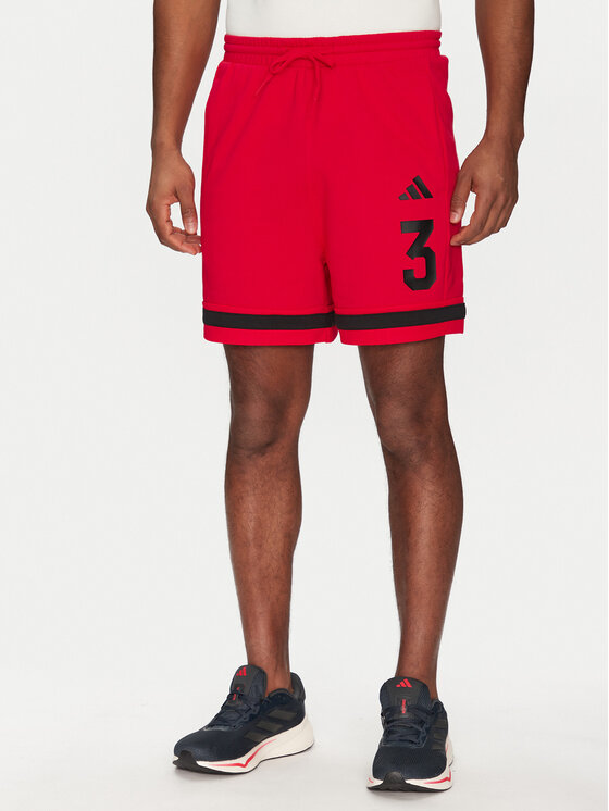 adidas adidas Pantaloni scurți sport Seasonal Essentials Sport JD8089 Roșu Regular Fit