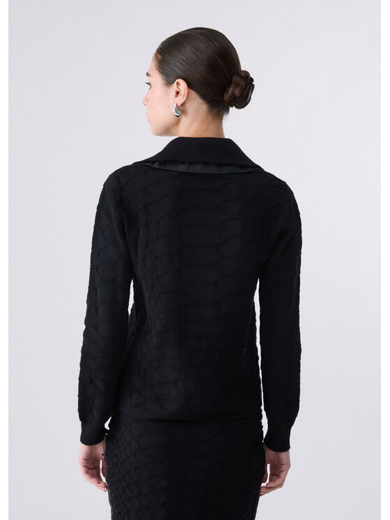 Liu Jo Liu Jo Sweter TF6229MS49I22222 Czarny Regular Fit