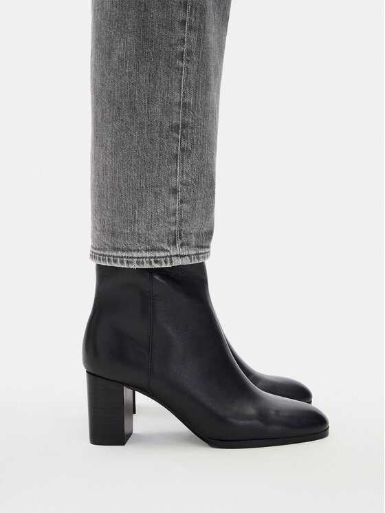 GINO ROSSI Botine C-LT02-01-1 Negru