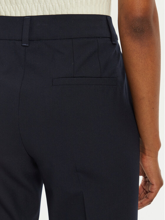 Marella Marella Chinosy Verres 2423136281 Granatowy Slim Fit