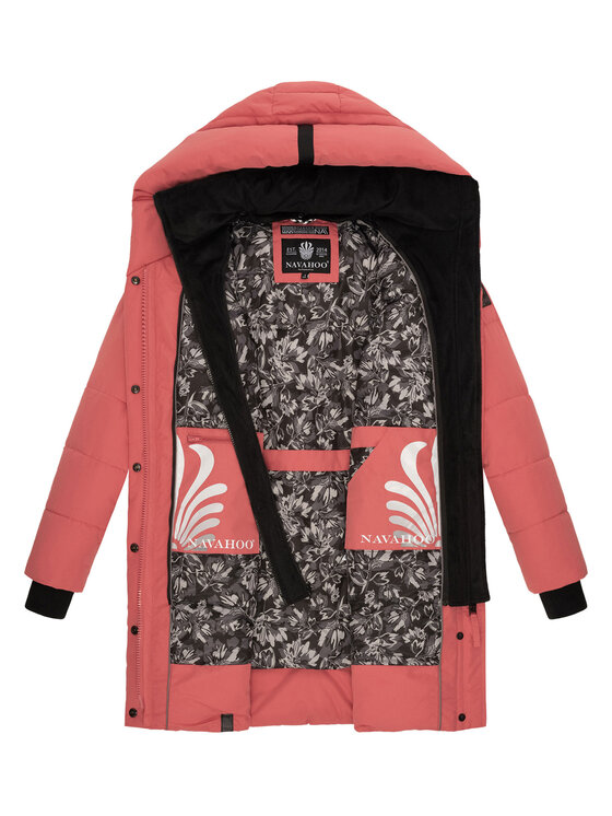Navahoo Navahoo Kurtka zimowa Knutschilein Czerwony Regular Fit
