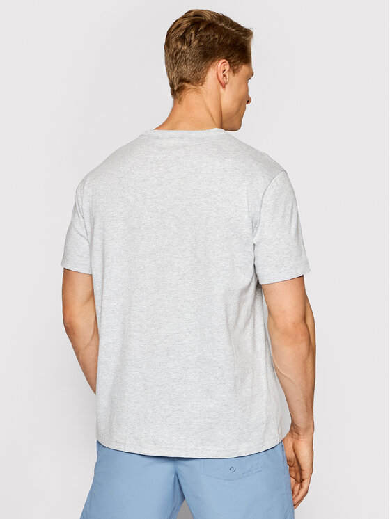 T-shirt Script Logo Crew 210972 Grigio Regular Fit...