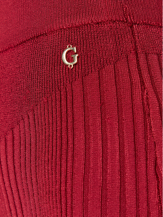 Gonna a matita W2YD15 Z2XY0 Rosso Slim Fit