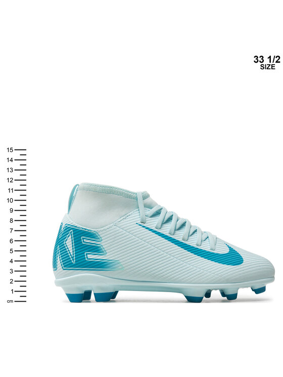Nike Nike Ποδοσφαιρικά Παπούτσια Superfly 10 Club Fg/Mg FQ8318 Γαλάζιο