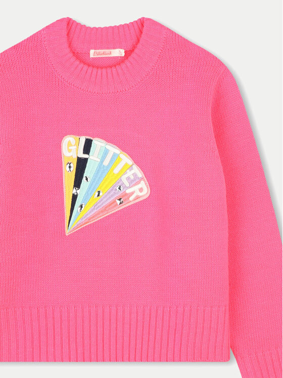 Billieblush Billieblush Светр U20462 Рожевий Regular Fit