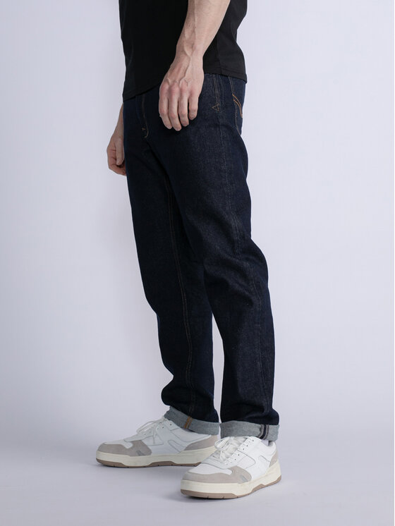 Petrol Industries Petrol Industries Jeans hlače M-3030-DNM005 Mornarsko modra Tapered Fit