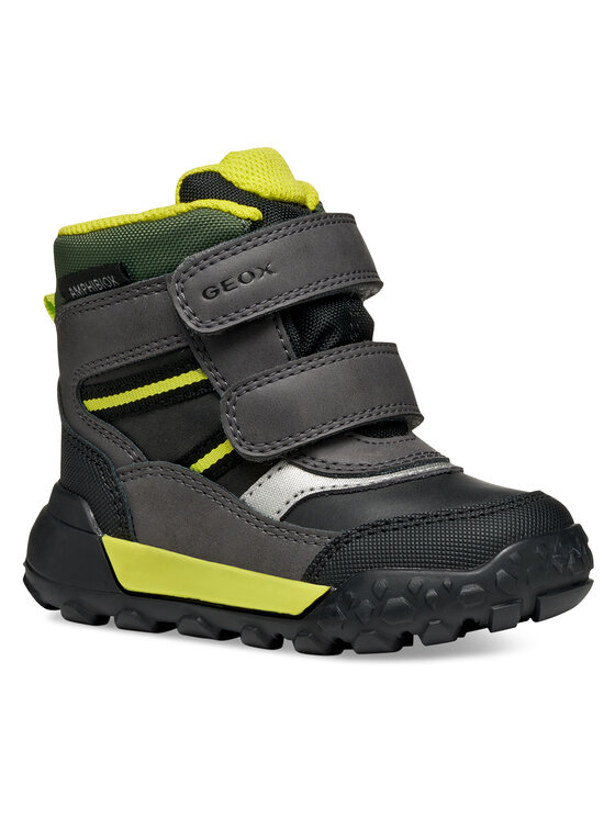 Geox Geox Snehule B Trekkyup Boy B Abx B566LD 0MEBC C9299 M Čierna