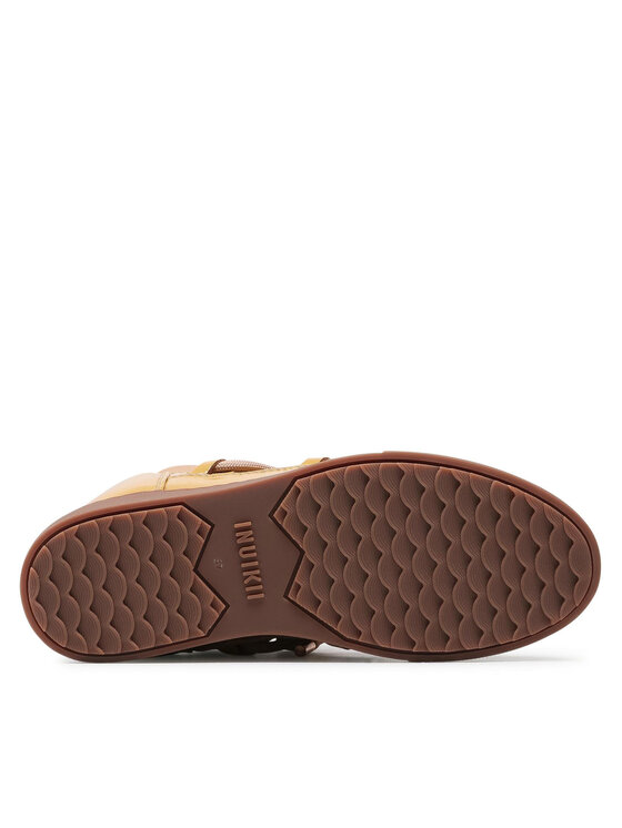 Inuikii Inuikii Stivali da neve Gloss Wedge 70203-006 Beige
