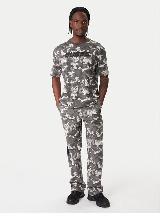 Guess Guess Tričko Z6RI05 I3Z14 Sivá Regular Fit