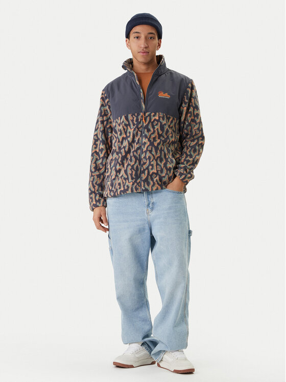 Billabong Billabong Felpa di pile Boundary Re-Issue EBYPF03001 Blu scuro Regular Fit