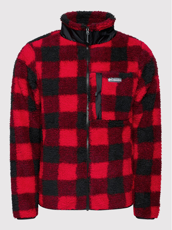 Columbia Columbia Felpa di pile Winter Pass 1866565 Rosso Regular Fit