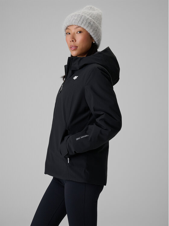 4F 4F Kurtka outdoor URBAN COMMUTER Czarny Regular Fit