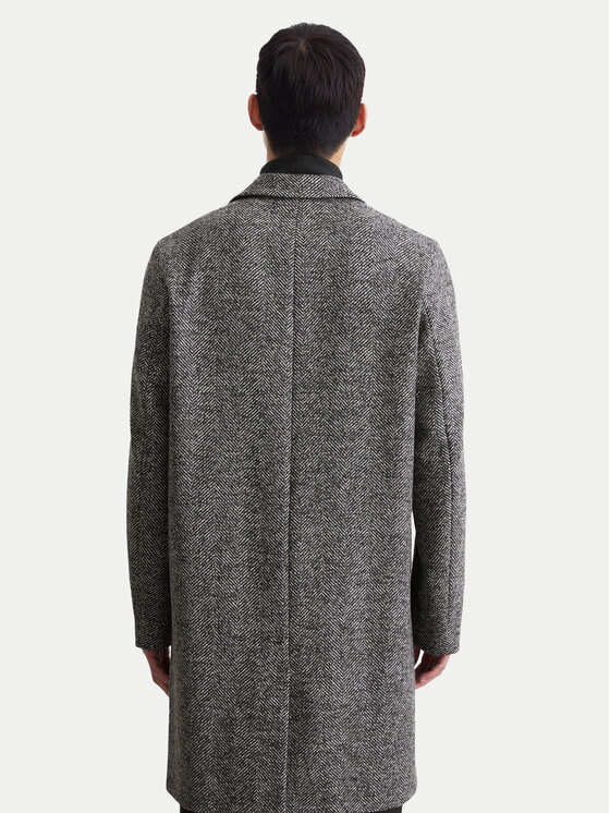 Marc O'Polo Marc O'Polo Wollmantel 429 0258 71022 Grau Regular Fit