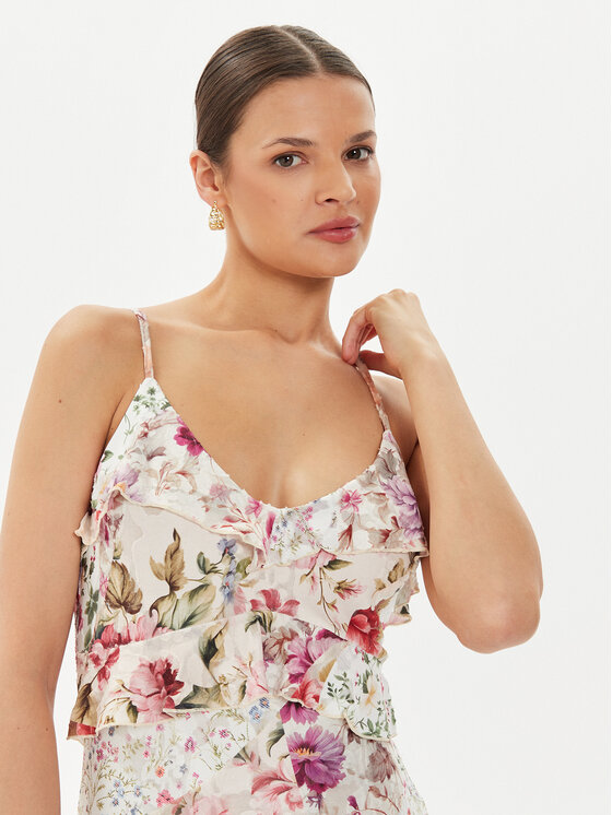 Desigual Desigual Nyári ruha Aura 24WWVKX2 Színes Regular Fit