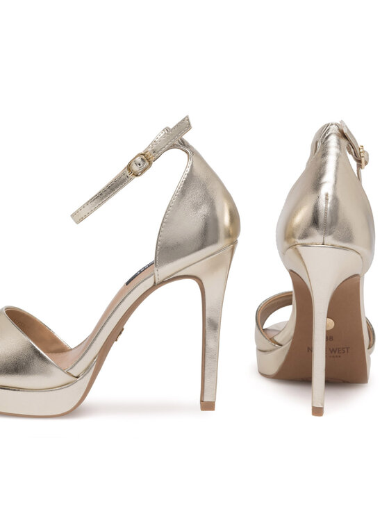 Nine West Nine West Sandały WFA2733-2 Złoty