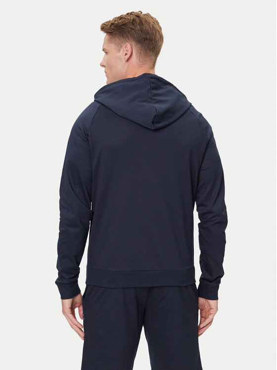 BOSS BOSS Pulóver Authentic 50545573 Sötétkék Regular Fit