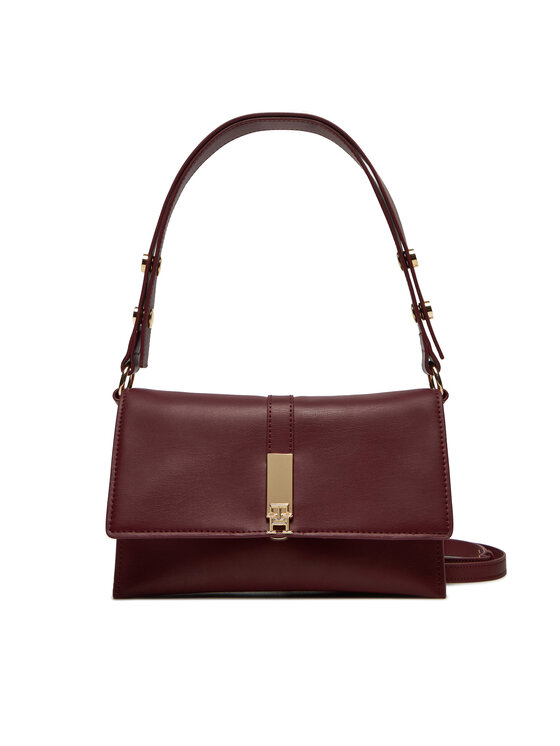 Tommy Hilfiger Tommy Hilfiger Дамска чанта AW0AW16893 Бордо