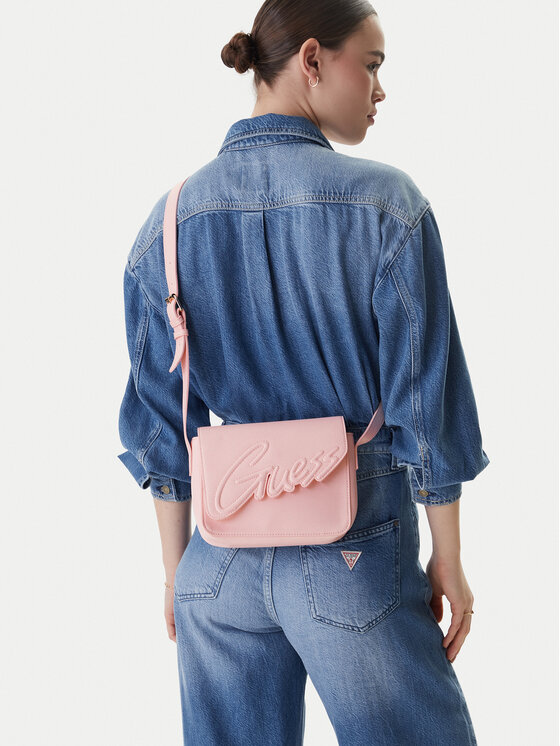 Guess Torebka J3YZ32 WG730 Różowy