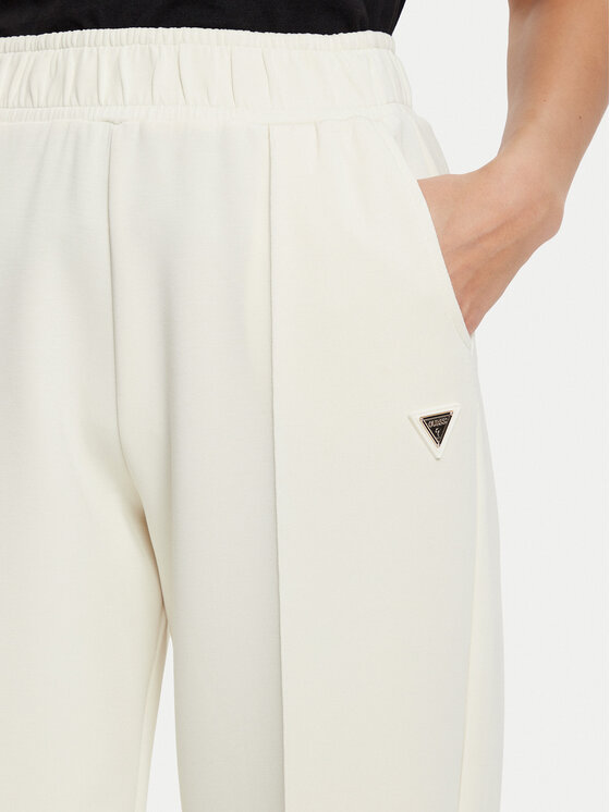 Guess Guess Jogginghose V5RB11 KCAY2 Écru Regular Fit